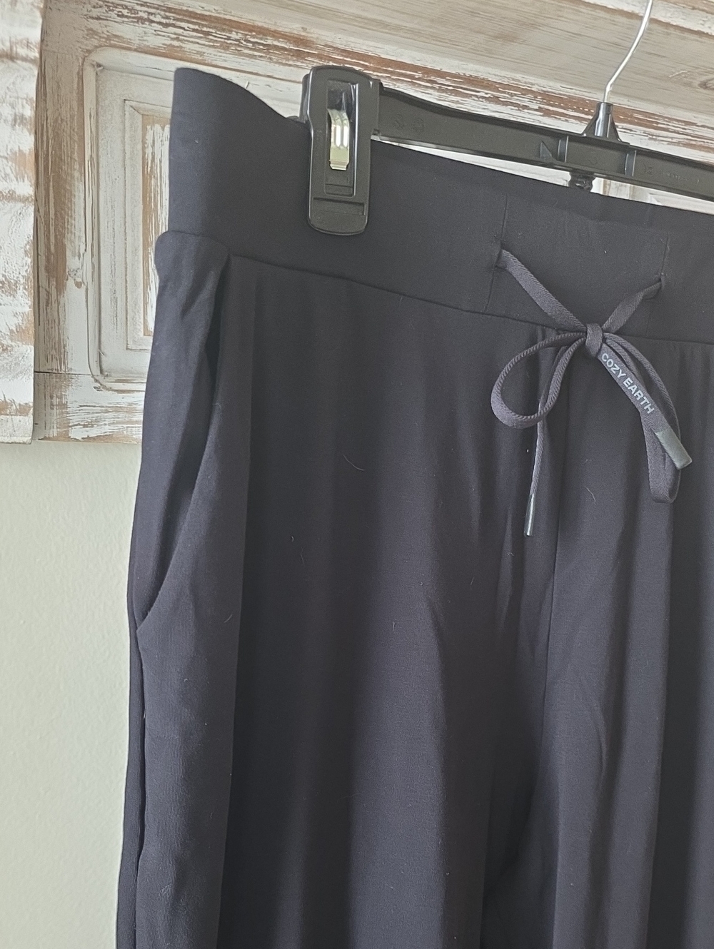 Cozy Earth Women's Bamboo Ultra Soft Jogger Pant Black XL Tall NWT - Picture 5 of 15